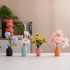 Fiori decorativi Simulazione di alto valore Bouquet Ins Style Ceramic Ceramico Vaso Vase Set soggiorno Decorazione Disposizione fiori