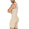 Waist Tummy Shaper Men's Body Bodysuit Abdomenal Fat Shapewear Control Chest Binder Breasted Compression Slimming D043 230812