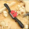 أدوات اليد الاحترافية مجموعات Spokeshave القابلة للتعديل مع شفرة معدنية مسطحة تعمل مثالية لقطب الحرف الخشبية Craver Dropship