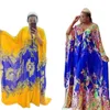 Kvinnors tvåbitar byxor mode sommar afrikanska klänningar för kvinnor två stycken byxa dashiki amerika damer långa abaya byxor kostymer klänning 230812