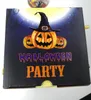 25 cm 10 -calowy Glow Premium w ciemnym motyw imprezowych Halloween Magy Bong Pirent Box Hookah Water Bong Bong Bong z 14 mm Downstem i Bowl gotowy do użycia