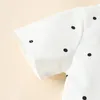 衣料品セットシティシューマー幼児男の子ショーツセット蝶ネクタイドットプリント半袖シャツ全体的な服装服