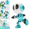 ElectricRC Animals Inspelning Talking Robot Toy For Children Barn Toys Education Robots Lyssljus Alloy Gift Girls Birthday 230812