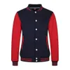 Oem Private Label Baseball Varsity Cotton Polyester Blank Plain Mens Bomber Letterman Usa Size Custom Jackets