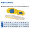 Schoenonderdelen accessoires footmaster elastische schok absoleren inzolen ademende honingraat sneaker inserts sport geheugenschuim Insole unisex 230812