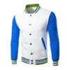 Oem Odm Obm Stylish Men Designs Embroidery Baseball Fashion Streetwear Casual Fit College Jacket Brand