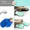 Cat Costumes Adjustable Silicone Anti-scratch Cat Foot Shoes for Grooming Bath Washing Claw Paw Cover Protector Silicone Pet Grooming Tools 230812