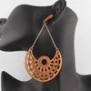 Orecchini a pennaglie !! 2023 Cut Laser Cut African Drop Drops Wooden Designs misto