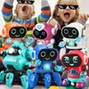 Electricrc Dieren Funny Electric Dance Music Light Walking Robot Spider Dolls speelgoed voor kinderen Kid Boy Girl Babys Toddler 3 5 1 6 2 tot 4 jaar oud 230812