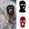 Roupas engraçadas de vestuário chapéus de máscara de esqui grandes para cães acessórios de capacete de cães ladrão de cosplay suprimentos para animais de estimação 230812