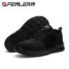 Boots Fenlern Winter Women Safety Shoes Men Steel Toe Waterproof Light Weight Composite slip on Women Work Shoes Men Safety Boots 230812