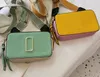 womens handbag Designer Women Fashion Wide Shoulder Strap Color Matching Small Square Crossbody Camera Bags style