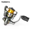 Fisketillbehör Tsurinoya Bait Finesse Spinning Fishing Reel FS 500 800 1000 Shallow Spool Long Casting 4KG Drag Power 5.2 1 Trout Game Wheel 230812