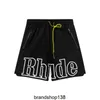 RHODE RUTE MEN SHORTS BASQUECETO BASTOCÊNCIO NICHE NICHO AMERICANO PALHAS CASUNAL IMPRESSO PARA MULHERES FOG