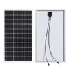 Chargers 400W 300W Kit de panneau solaire en verre trempé Temperred 18V 100W Cadre en aluminium rigide Antihail Pv antihail Antihail 230812