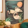 Tapestries Vintage Bohemian Inspired Tapestry Wall Hanging Moon Retro Eye Hand Snake Decor Minimalist Print Mushroom Art Wall Decor 230812