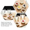 Din sets sets bozai cake mold knelpogels glazen portie mini kleine jelly salad dessert clear mixing