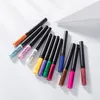 Lid Shadowliner Kombination handaiyan wasserdichte matte farbenfrohe Eyeliner Bleistift 12 Colorskit Langlebige Make -up Flüssige Liner Grüne Augen Kosmetik Pen 230812