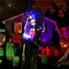 Inne imprezy imprezowe rozbijające wiedźmę na drzewo Halloween Dekoracja Led Luminous Witch Shlowing Witches Witch Doll Door Dree Tree Tree Rekwizyty Ściana 230812