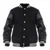 Veste pour hommes hommes femmes vintage broderie lettre patchwork College Coats Hip Hop Baseball Letterman Veste