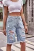 Frauen Shorts High Tailleed Women 2023 Sommer Vintage Wide Leg Jeans Korean Fashion Casual Baggy