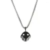 Pendant Necklaces Fashion Punk Style Men's Black Dice Necklace Removable Game For Women Jewelry Gifts Wholesale