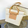 Sacs de plage de grande capacité Sac féminin tissé paille 2023 Été Nouveau coréen simplifié étudiant étudiant fourre-tout BagstylishDesignerbags