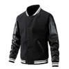 Wholesale Custom Designer Casual Baseball Jacket Letterman Coat Cotton Unisex Varsity Jackets