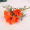 Decorative Flowers Simulation Silk Flower Wedding Party Home Living Room Dining Table Decoration Fake High Quality Artificial