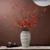 Decorative Flowers Artificial Foliage Autumn Faux Leaf Centerpiece Fall Leaves For Home Wedding Office Decor Low Maintenance Table