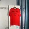 Été PRA TEES Casual Hommes Femmes Lettre Lâche Imprimé Manches Courtes Meilleure Vente Joker Noir Et Blanc Couple T-shirt Taille S-Xxxxxl # Ad Gaoqisheng123