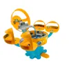 Actie speelgoedcijfers Octonauts Octopod Playset Dollhouse Game Spaans Octoalert Sounds Lights Anime Figuur Doll Kids Toys Gifts For Children 230812