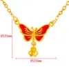 Ketten Schmetterling Halsketten für Frauen Mädchen Kupfer Schmetterlinge Anhänger Choker Gigantillas de Acero Inoxidable Para Mujer