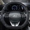 Per Hyundai Ioniq 2016 2017 2018 2019 2020 Dermay Cartellina per sterzo per auto Massaggio non slip Accessori automatici Interni H220422265G