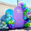 Other Event Party Supplies 1 Set Kids Birthday Balloon Arch Tiffany Blue Light Green Purple Garland for Baby Shower Boys Decorations 230812