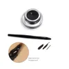 Oogschaduwer combinatie eyeliner smicht niet en vervaagt schaduwlijm vaste crème 2 in 1 zwart bruin waterdichte longlasting 230812