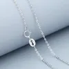 Chains Necklace Sterling Silver Collar Chain Flash European Style Fashion Versatile Simple Naked Korean Edition Jewelry