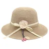 Szerokie brzegowe czapki Podróż dla kobiet małe świeże duże get Get Beach Sun Cool Hap Seaside Sunshade