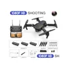 Aircraft électrique / RC LSRC Quadcopter Drone E525 HD 4K 1080P Caméra et hauteur FPV WiFi Gestion de RC Pliable Gift Toy 201208 DROP DHBTG