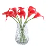 Decorative Flowers 10pcs Wedding Bouquet Calla-Lily Artificial Flower Baby Shower W3JE