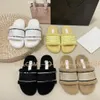 Designer New Slippers Winter Large Size Non-slip Sandals Show Line Alphabet Fur Slippers Women's Advanced Warm Fur Slippers With Box 35-41