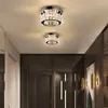 Luci a soffitto semifulò a montaggio lampadario lampadari di cristallo moderni per camere da letto da pranzo soggiorno