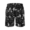 Men's Shorts Board Funny Wine Print Swimming Trunks Vintage Cocktail Males Quick Drying Surfing Trendy Large Size Beach Short Pants