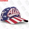 Ball Caps American Baseball Cap Camo бесплатно настраиваемые название номера команда логотип футбол Allen USA Hat Travel Josh US Flag 17 United State Headgear