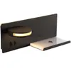 Lâmpadas de parede Lâmpada de parede Led sem fio Carregamento USB Luz de parede Modern Soldens com Switch Light Lighting Indoor Decoração Decoração de estar HKD230814