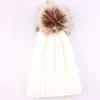 Boinas por atacado Mulheres Faux Fur Pompom Hat Keting Beanie com Pom Women's Winter Men Hip Hop Skullies Cap Acessórios