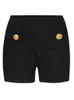Shorts femminile 2023 tessuto da ricamo a maglia di alta qualità pantaloni di lana casual versatili premium