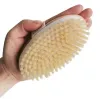 Bath Brush Dry Skin Body Soft Natural Bristle SPA The Brush Wooden Bath Shower Bristle Brush SPA Body Brushs Without Handle 814