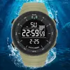 Polshorloges top heren sporthorloge 50m waterdichte militaire display Clock Man Watches Led digitale luxe mode elektronische polshorloge