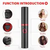 1pc Missai YL0071Mini Cordless Hair Straightener USB Rechargeable Flat Iron Fast Heating Comb Wireless Heating Comb Hair Straightening Curler